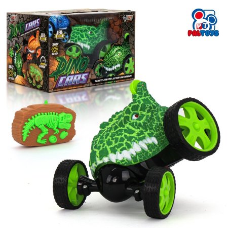 سيارة ديناصور بهلوانية 360 درجة تحكم عن بعد RC Car Dino HTC